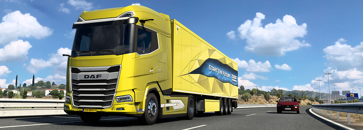 Euro Truck Sim Jogo de caminhão 3D versão móvel andróide iOS apk